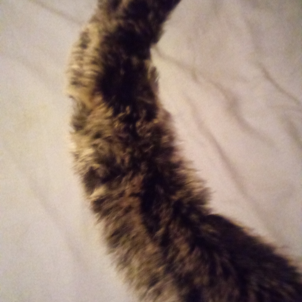 Faux fur collar